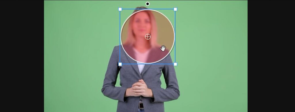 一部にブラー（モザイク）をかけたい