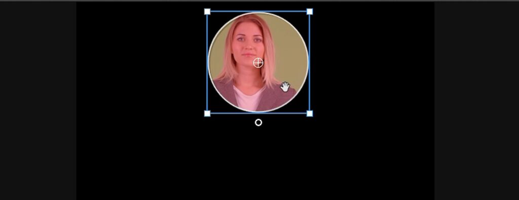 顔だけワイプにしたい